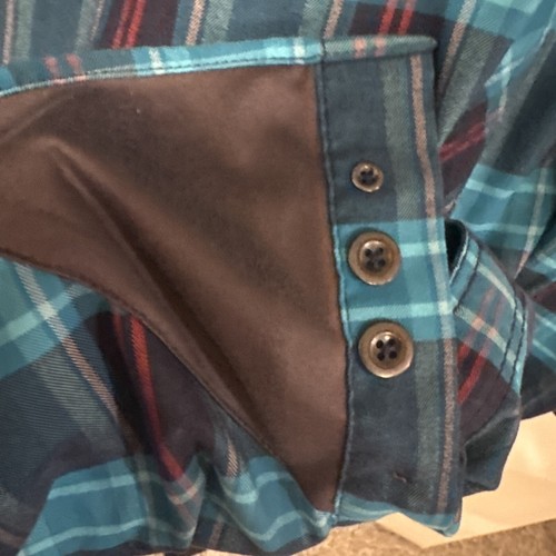 Herren Alaskan Hardgear by Duluth She’s 2XLT türkis marine rot kariert - Bild 11 von 11