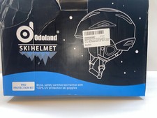 Odoland SP0735LL Ski  Snowboard Helmet With Ski Googles, Windproof  Shockproof