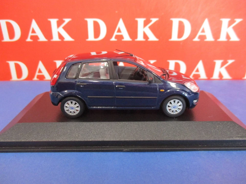 Die cast 1/43 Modellino Auto Ford Fiesta MK.V 5 porte Blue M. 2002 - Immagine 4 di 4