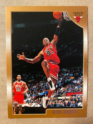 DENNIS RODMAN 1998-99 Topps #109 CHICAGO BULLS | eBay