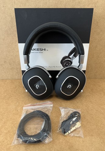 Auriculares Paikeshi de acero inoxidable WHP-7000P con cable en la oreja ligeros 3,5 mm AUX - Imagen 2 de 6