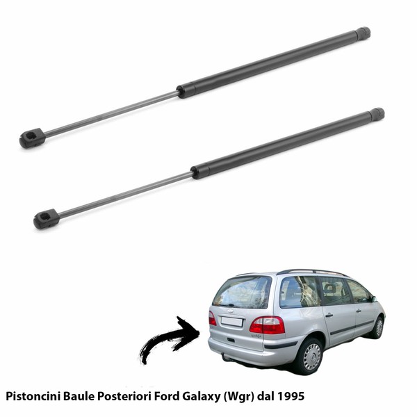 2 Gasfedern Kolben Portelone GepäCk Ford Galaxy(Wgr)-image