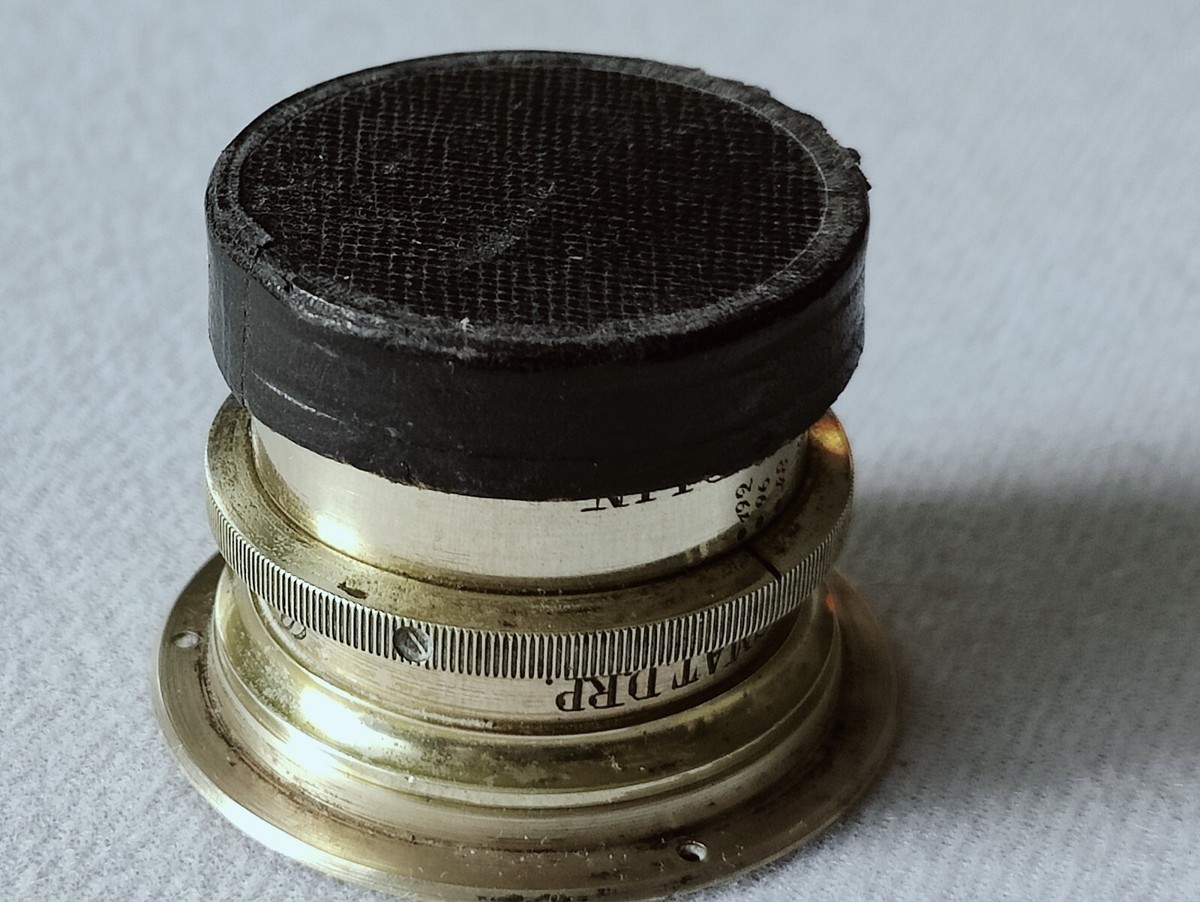 Objectif Ancien C.P. Goerz Berlin Doppel Anastigmat Série III 120mm - Pour Appareil à Soufflet