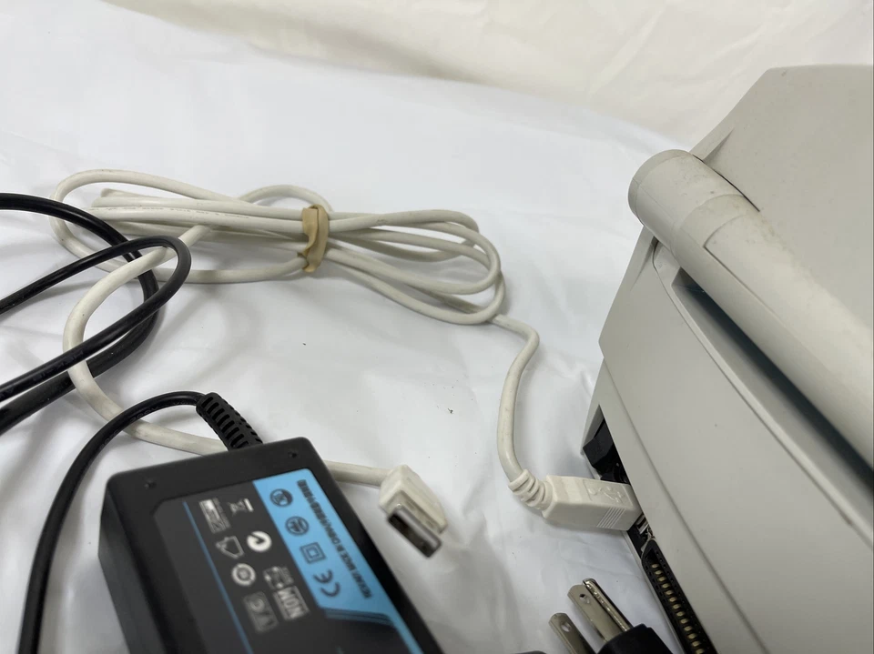 Zebra LP2844 Thermal Label Printer with Power Adapter and USB Cable. - Image 3 of 4