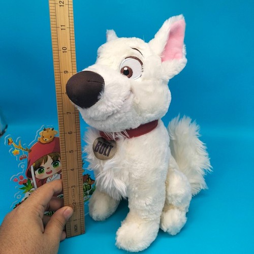 Disney Store Exclusive Bolt Standard Dog Sitting Plush Stuffed Toy Doll Japan - Picture 3 of 13