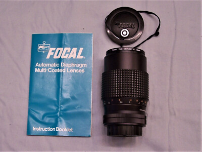  TELEPHOTO  LENS : Focal MC Auto 1:2.8 135mm + Vivitar Skylight 1A Filter/ Canon