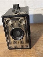 Vintage Kodak Brownie Junior Six-16 Film Camera Art Deco Face Untested