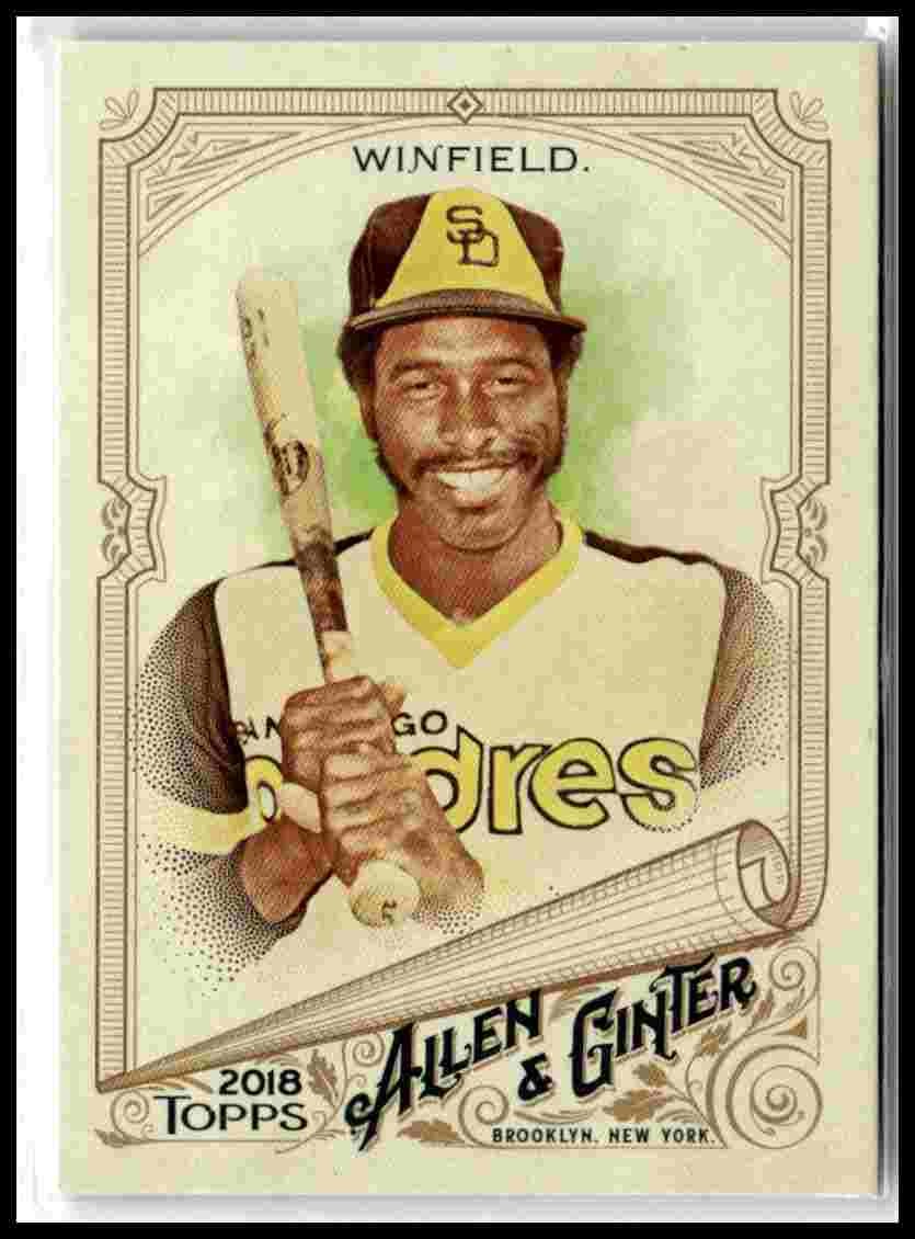 2018 Topps Allen & Ginter #223 Dave Winfield