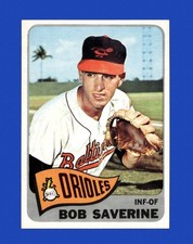 1965 Topps Set-Break #427 Bob Saverine NM-MT OR BETTER *GMCARDS*