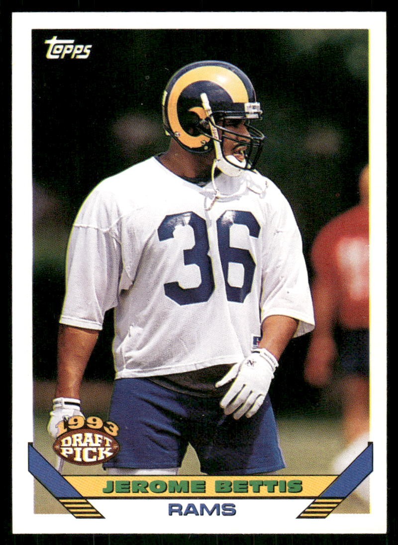Jerome Bettis - 1993 Topps #166 Rookie