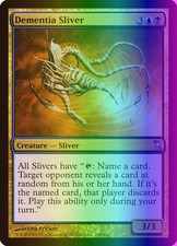 Magic The Gathering Dementia Sliver (236/301) Time Spiral LP FOIL