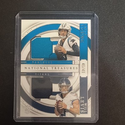 2023 Panini National Treasures Football Dual Patch /49 RC Bryce Young Will Levis