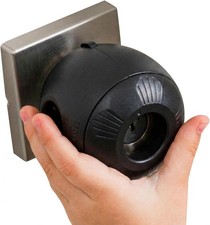 Child Safety Door Knob Cover 4 Pack Hard-to-Remove Dual-Lock Door Handle Co...