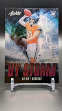 Bo Nix - 2024 Panini Absolute By Storm #BS-BNX Spectrum Red /150 (RC) 🔥🏈 