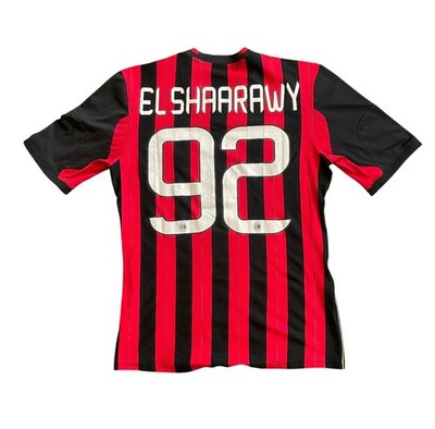 Adidas AC Milan #92 El Shaarawy 2013/14 Home Football Kit (S) | eBay