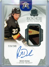 2020-21 Upper Deck The Cup Rookie Auto Patch Reid Duke /249 Golden Knights