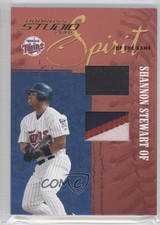 2005 Donruss Studio Combo Materials Prime 3/10 Shannon Stewart #SOG-12 0a1