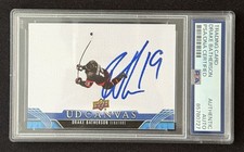 Drake Batherson Signed 2023-24 Upper Deck Canvas #C308 PSA Authentic Slab Ottawa