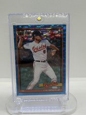 Topps 2026 Series 1 Cal Ripken Jr. Orioles T91-87 1991 Blue Crackle SN/150