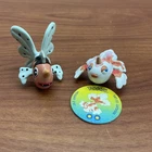 Goldeen & Seaking TOMY Pokemon Figures CGTSJ 1999 Nintendo 2" - Vintage