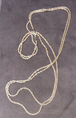 Milor Italien Sterlingsilber Vintage extra lange Lagenlook 3 mm Kette Halskette 54 Zoll