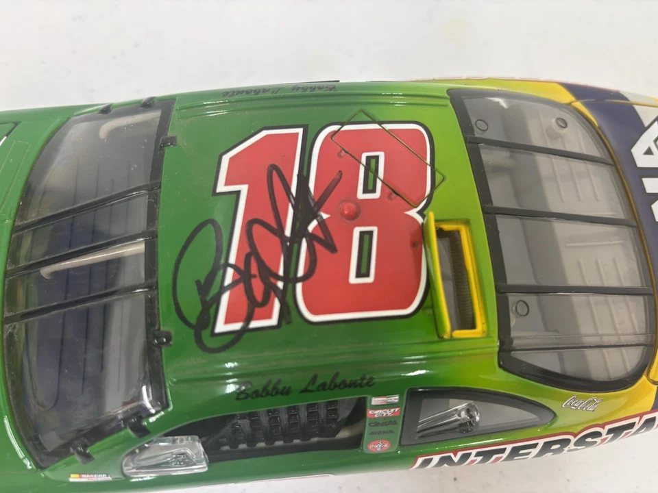 Coche Pontiac 1999 Bobby Labonte #18 Nascar Racers 1 de 2.508 autografiado Foto 4 de 4