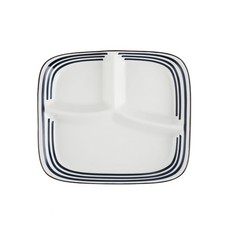 10-Inch Ceramic Portion Control Plate Healthy Meal Balance Adult Diet Divide...