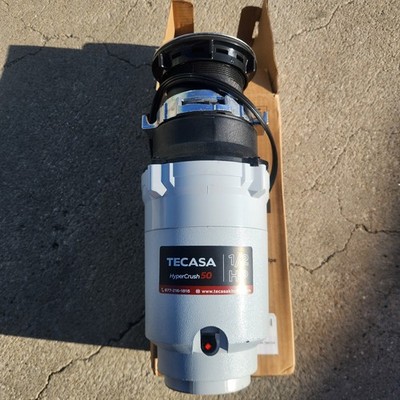 TECASA HyperCrush 50 1/2 HP Continuous Feed Garbage Disposal 2600RPM 115V