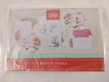 July 2024 Paper Pumpkin Painted Petals Kit w/stamps ink Stampin' Up
