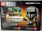 LEGO BrickHeadz Star Wars Mandalorian & The Child 75317 | RETIRED | NEW/SEALED