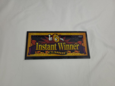 WMS Gaming Instant Winner Classic 2003 Bluebird Lower Glass Marquee Replacement 