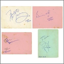 Queen 1970s Autographs (UK)