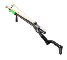 Telescopic Slingshot Rifle Powerful Metal Slingshot with Crossbow Scope