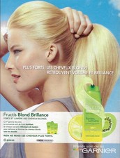Paper Advertising - 2008 Garnier Fructis, Bar Refaeli Muse