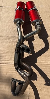 2000-2002 Ducati 748 748S 916 996 Micron Exhaust Slip On System Pipe Muffler