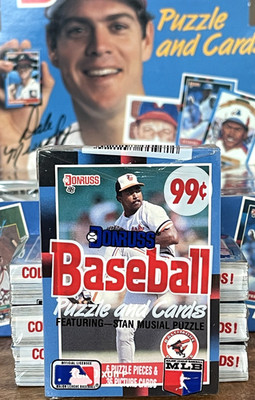 1988 DONRUSS BASEBALL MLB   CELLO PACK 36 Cards + 6 Puzzle Pieces HOF RC OVP 
