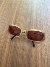 Chanel 4022 Vintage Gold Tone Metal Sunglasses Frames 51-21