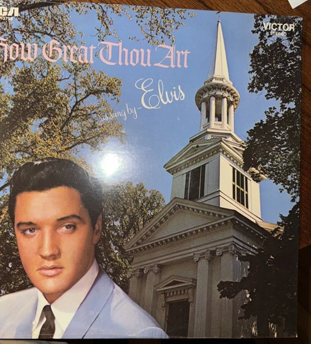 ELVIS PRESLEY ‘How Great Thou Art’ RCA VICTOR LSP-3758 Still Sealed Re-issue