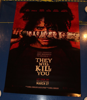 They Will Kill You (2026) Org. DS Rolled Movie Poster 27'' x 40''
