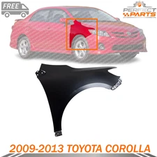 New Fender Panel Primed Front Passenger Right Side For 2009-2013 TOYOTA COROLLA