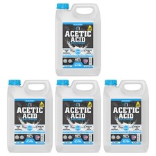 Very Strong White Vinegar (40%) Cleaning Limescale Stain Patio 5L X 4 =20 Litres 2.40 per litre