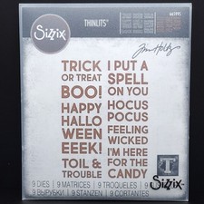YOU CHOOSE Sizzix Tim Holtz Alterations Wafer...