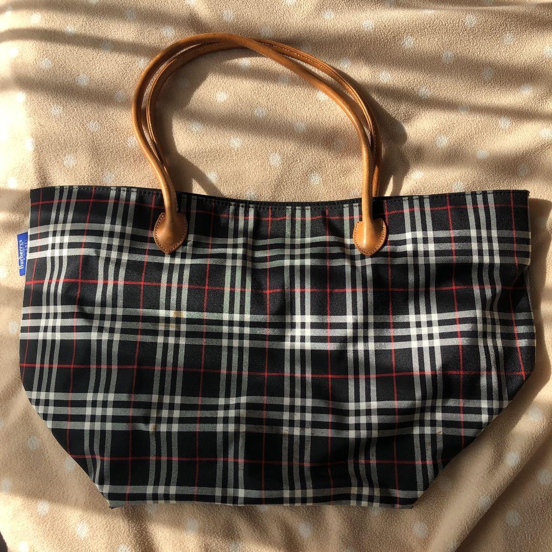 Burberry Blue Label Check Tote Bag 18a