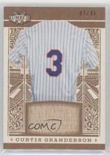 2025 Leaf Lumber Game Used Lumber Bronze 1/45 Curtis Granderson #GL-23 qf6