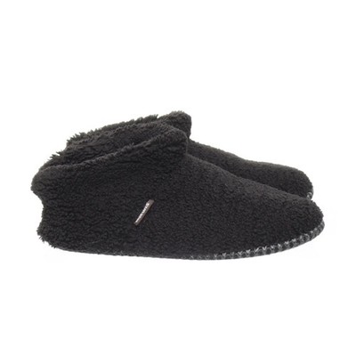 Mukluks, Hausschuhe, Größe: 44, Acetat/Polyurethan, Schwarz, Damen #rx2