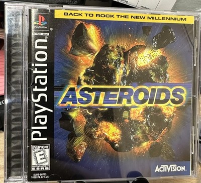 Asteroids (Sony PlayStation 1, 1998) CIB Complete w/ Manual - TESTED LOOK! EX!
