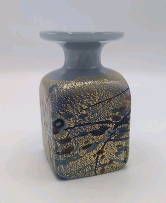 Robert Held Pulled Threads Art Glass Vase