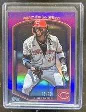 2025 Topps Costco Elly De La Cruz Purple Foil #/75 Reds