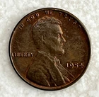 1954 P Lincoln Wheat Cent Penny