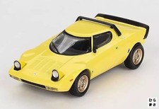 1/64 Scale Lancia Stratos HF Stradale Giallo Fly Yellow Left Hand Mini GT Car
